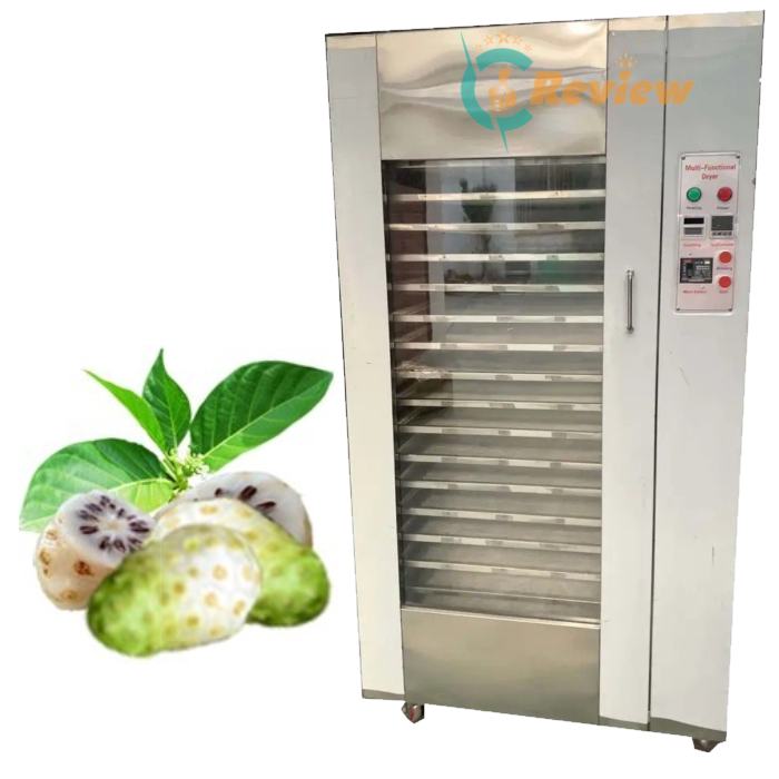 máy sấy trái nhàu 20 khay inox